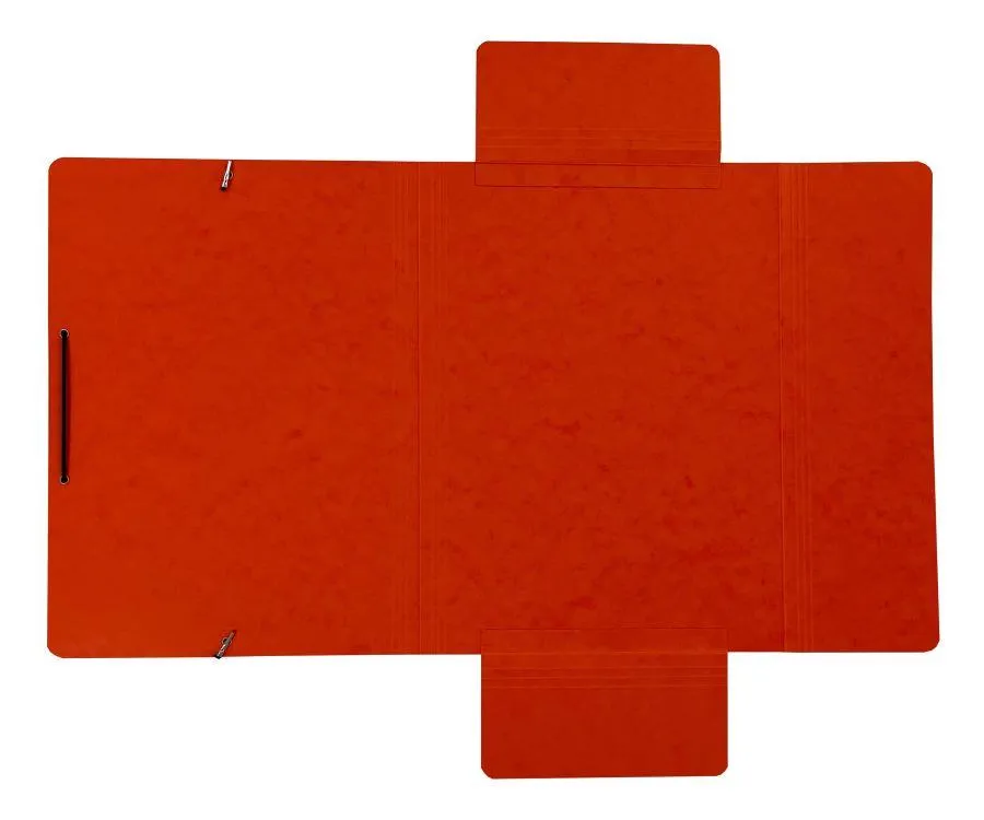 Eckspanner, A4, mit 3 Innenklappen, orange-Artikelnummer-10.55405