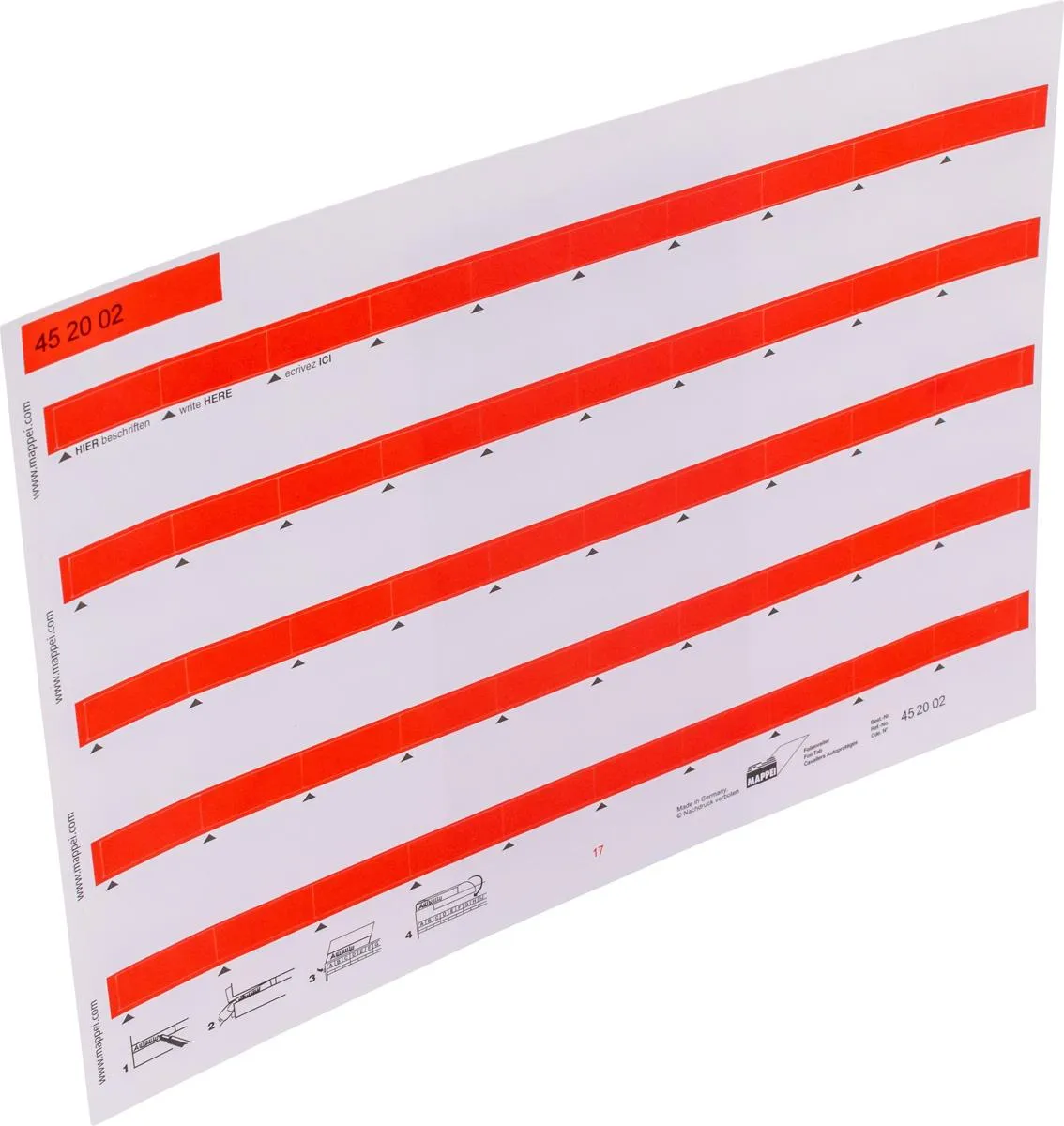 Selbstklebe-Folienreiter, 30 mm breit-Artikelnummer-452002