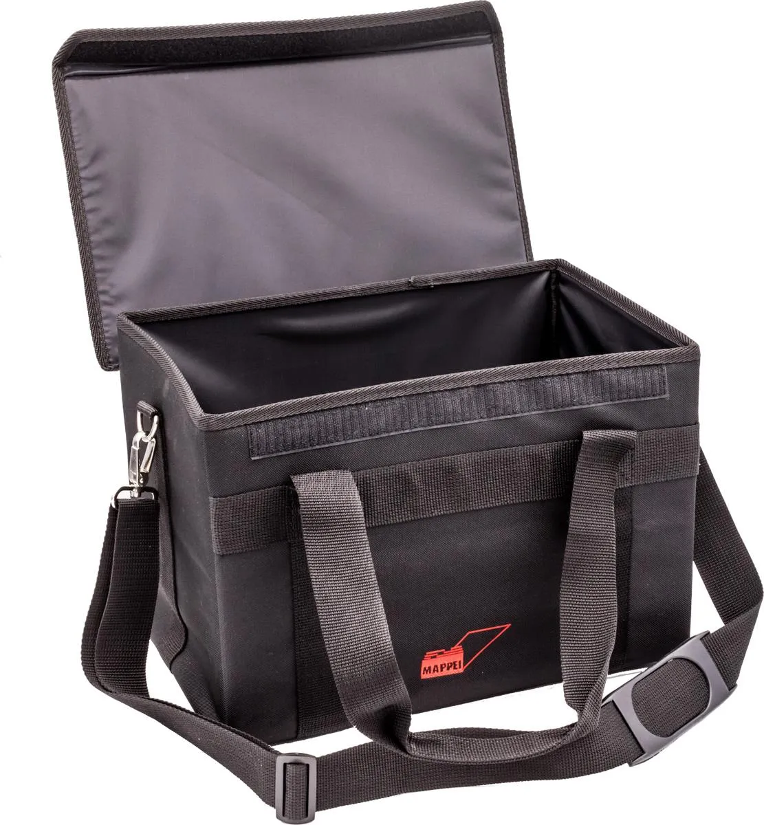 Transporttasche für 2 10 cm-Boxen, m. Trageriemen, Nylon-Artikelnummer-980010
