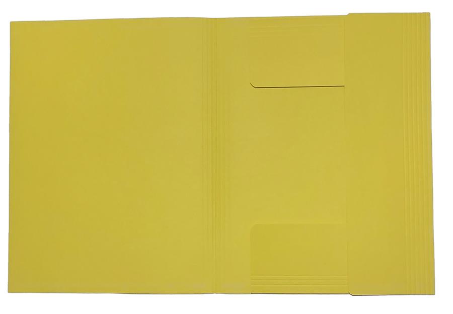 Sammelmappe (Juris), A4, mit 3 Innenklappen, gelb