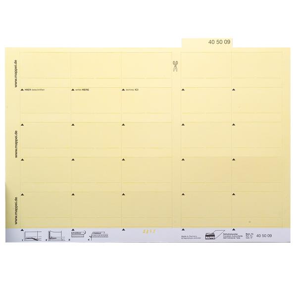 Selbstklebe-Reiter, 55 mm breit, Karton