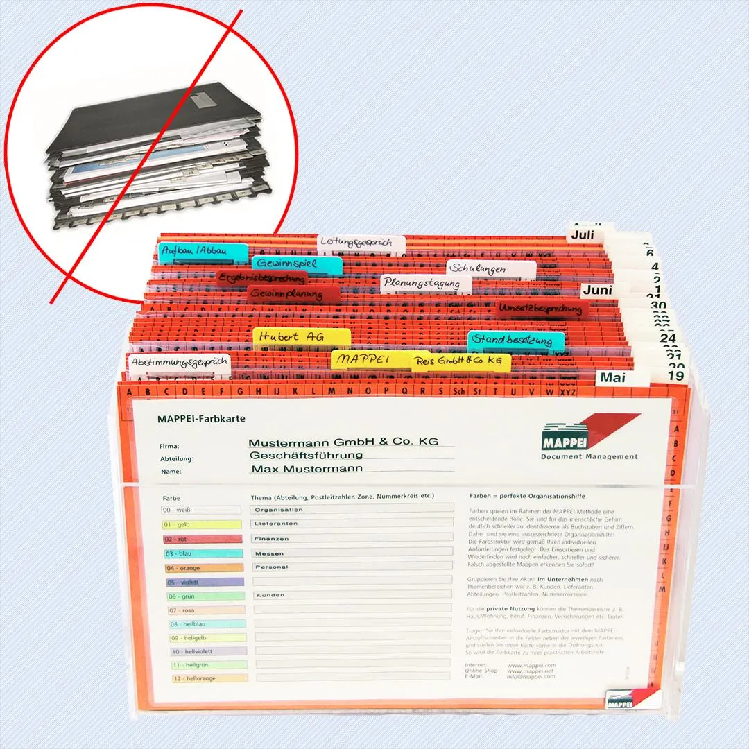 Leitkarten-Set "Monate" (Jan.-Dez.), Glanzkarton-Artikelnummer-394011/80