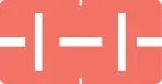 Klass.-Etikett (klein), Buchst. "I", rosa, 500 Stck.-Artikelnummer-761278/09