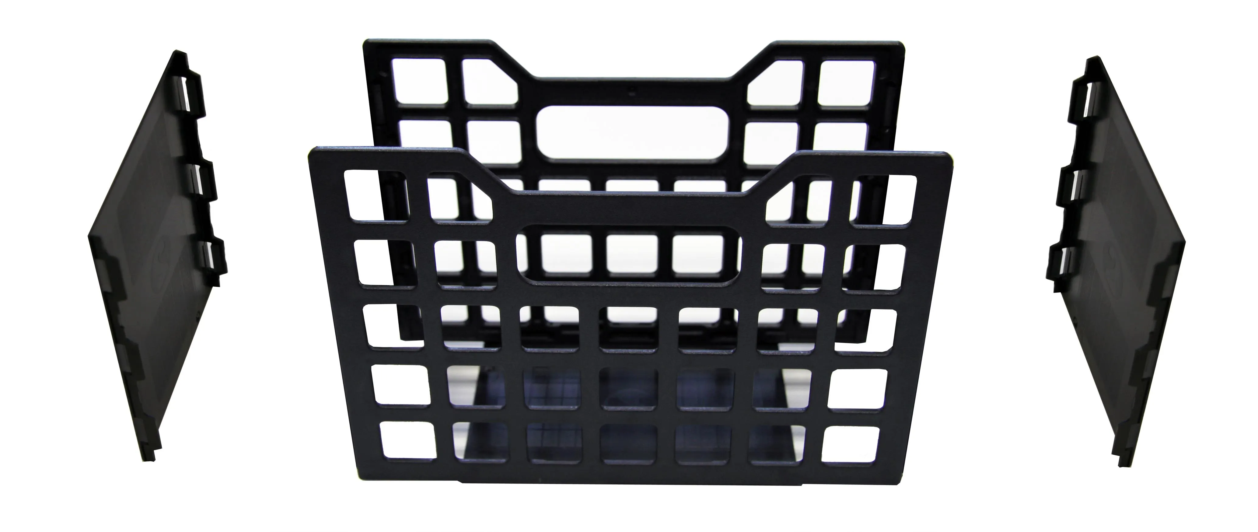 Ordnungsbox für DIN A5, 10,5 cm breit, ABS, anthrazit-Artikelnummer-305889/20