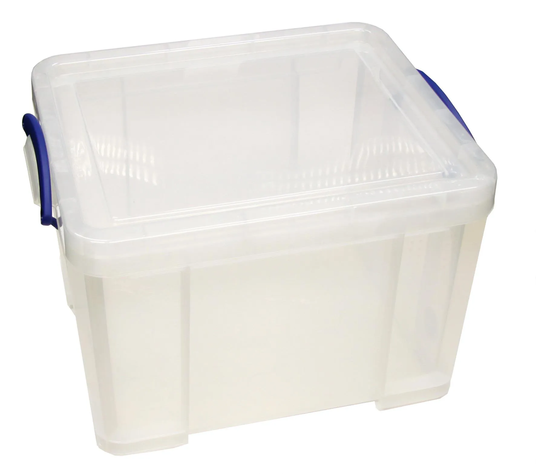 Transportbehälter f. 3 Stück 10 cm-Boxen, stapelbar, Kunstst.