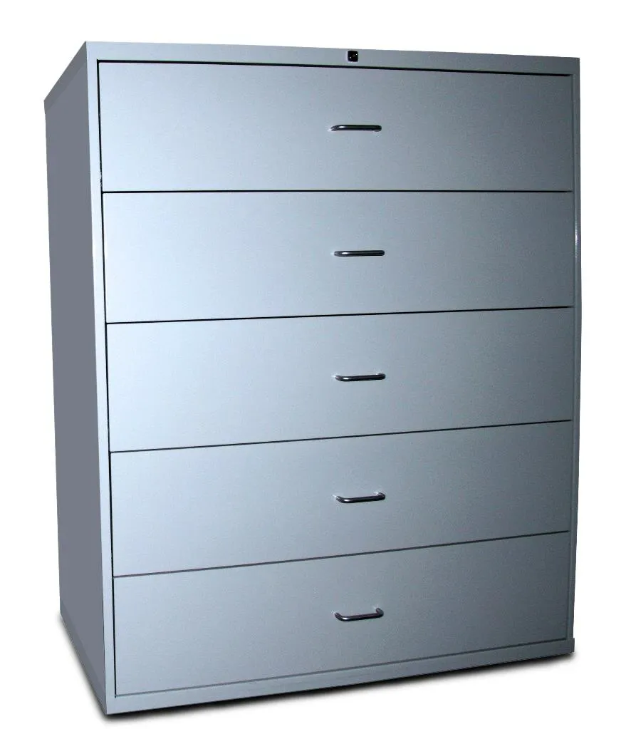 MAPPOTHÈQUE, 3-bahnig mit 5 Schubladen, für 75 Ordnungsboxen