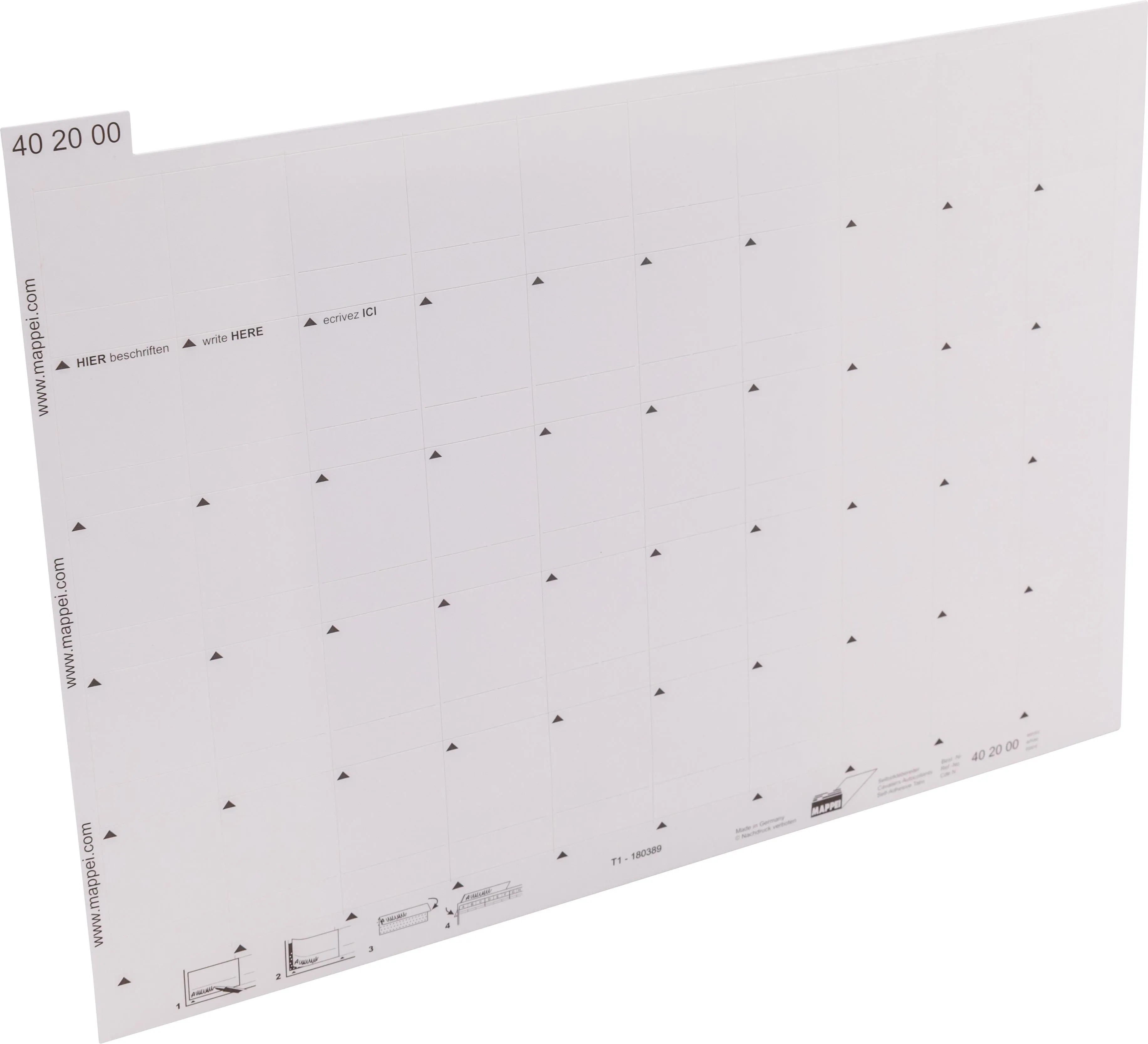 Selbstklebe-Reiter, 30 mm breit, Karton-Artikelnummer-402000