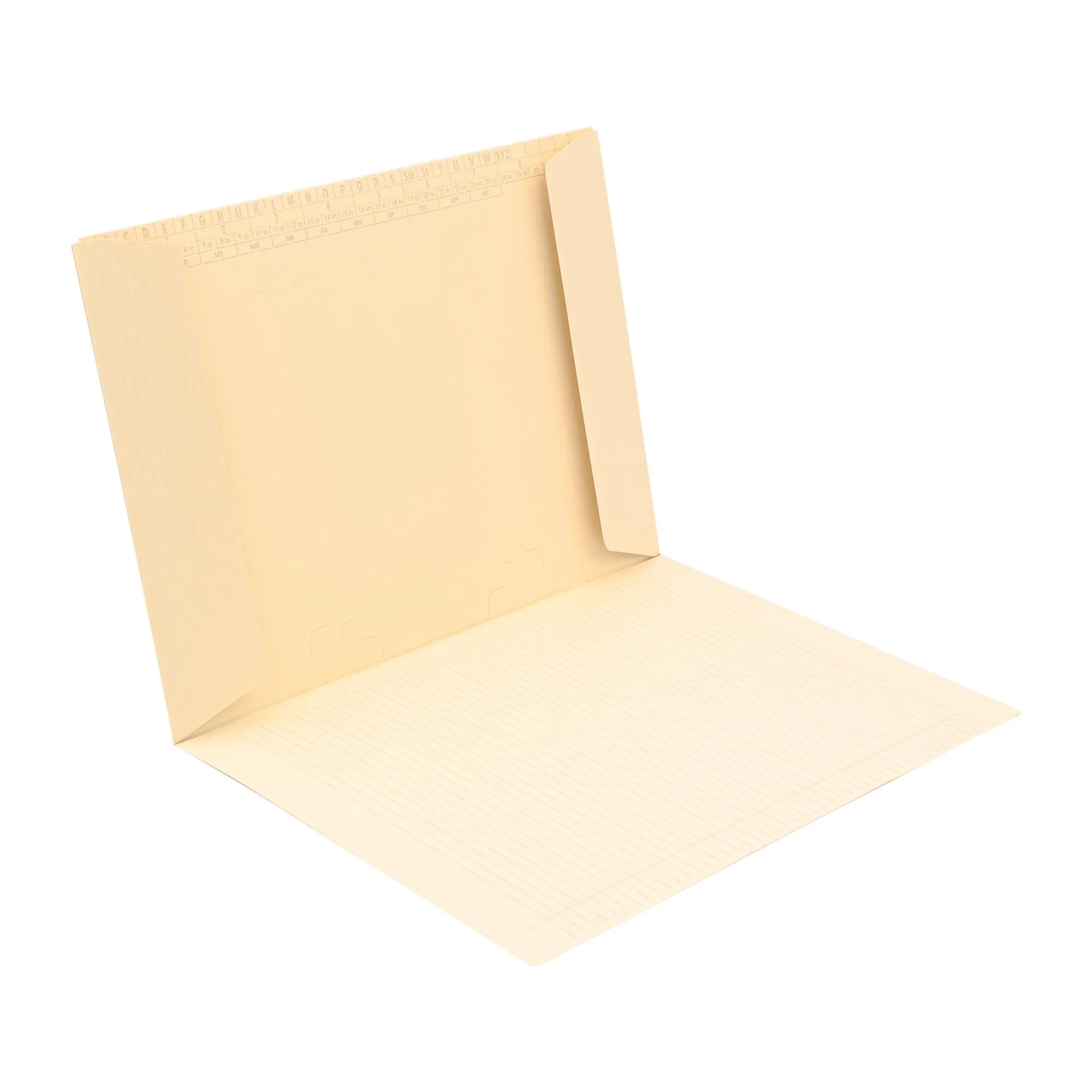 Ordnungsmappe f. DIN A4, Officekarton hell, 230 g/qm-Artikelnummer-104046