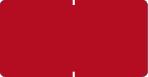 Farbcodier-Etikett (klein), "rot", 1000/Rolle