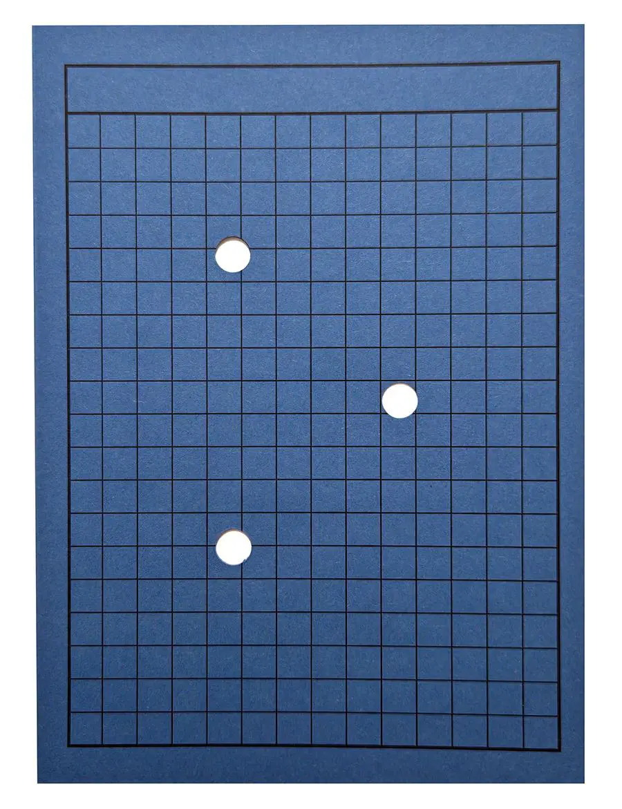 Umlaufmappe A4, blau