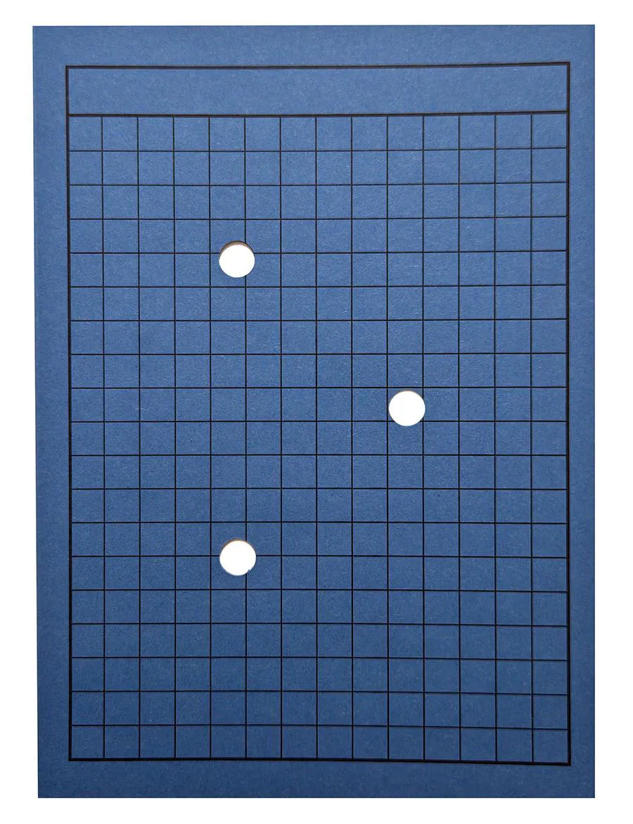 Umlaufmappe A4, blau